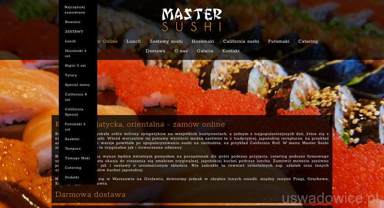 Master Sushi Bartosz Radziwiłłów