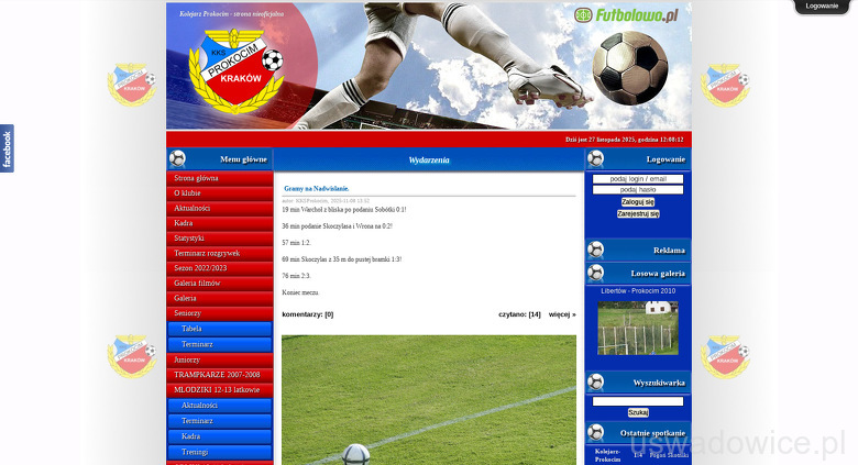 KLUB SPORTOWY KOLEJARZ PROKOCIM