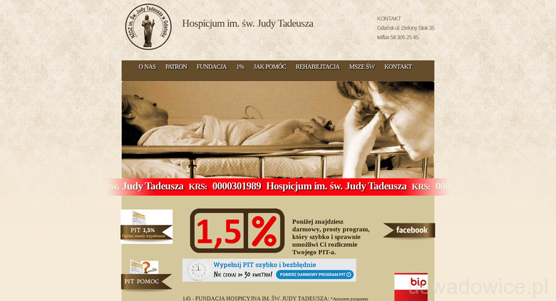 FUNDACJA HOSPICYJNA IM ŚW JUDY TADEUSZA