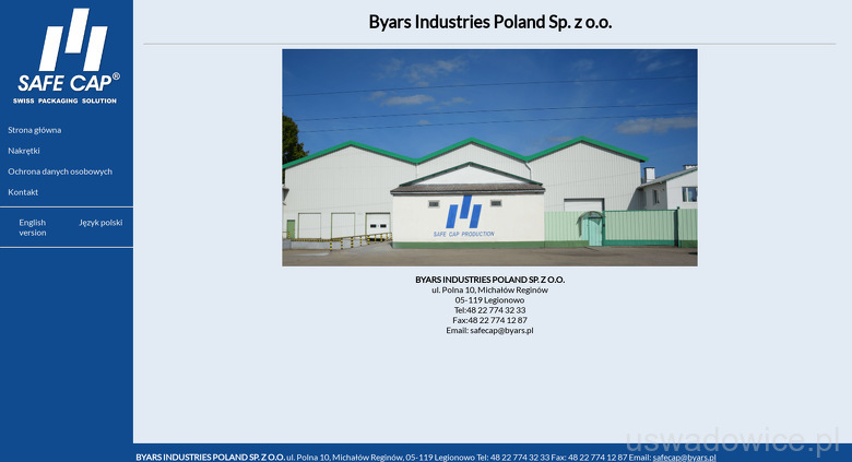 BYARS INDUSTRIES POLAND SP Z O O